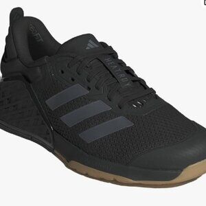 Adidas Dropset 3 Training Shoes 5.5 Women Black Grey NWOT With Box